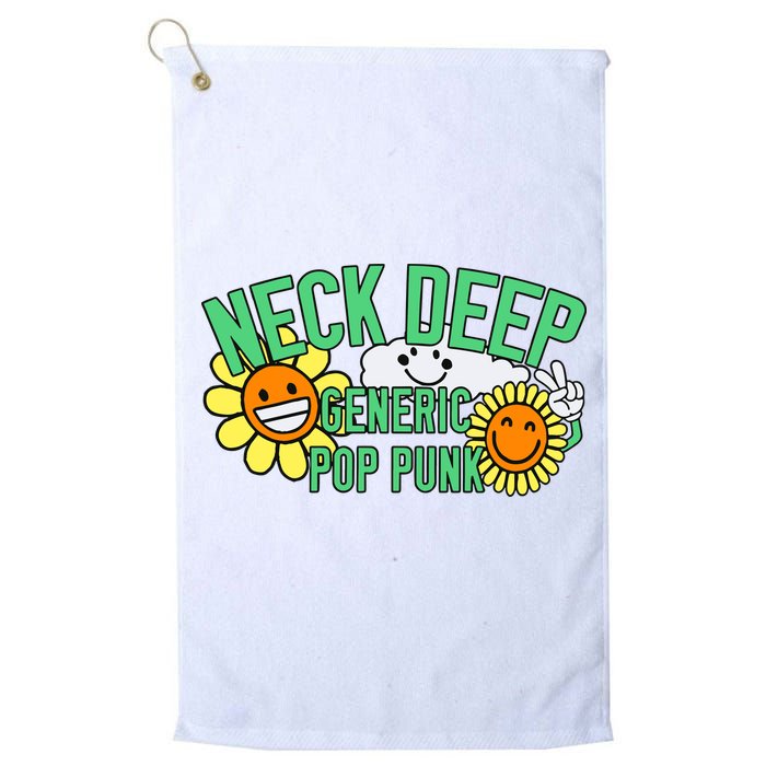 Neck Deep Generic Pop Punk Golf Towel