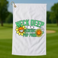 Neck Deep Generic Pop Punk Golf Towel
