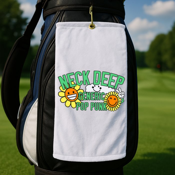 Neck Deep Generic Pop Punk Golf Towel