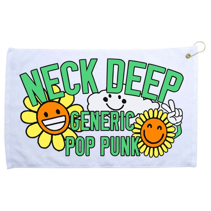 Neck Deep Generic Pop Punk Grommeted Golf Towel