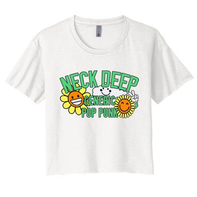 Neck Deep Generic Pop Punk Crop Top