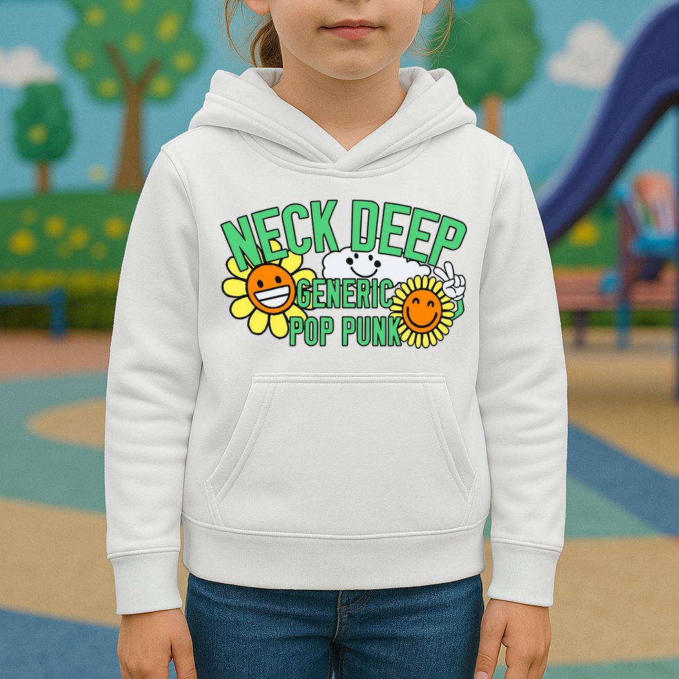 Neck Deep Generic Pop Punk Kids Hoodie