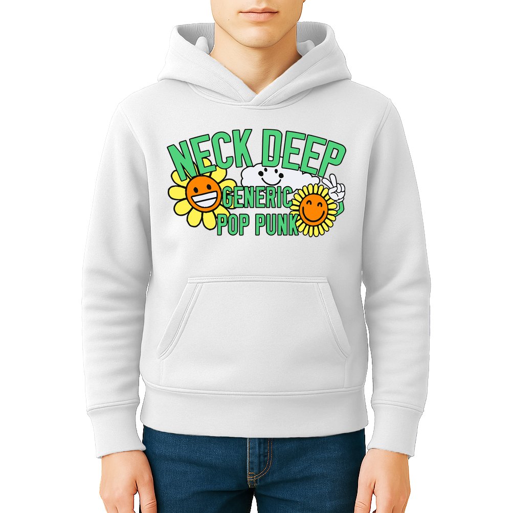 Neck Deep Generic Pop Punk Kids Hoodie