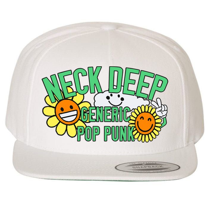Neck Deep Generic Pop Punk Wool Snapback Cap