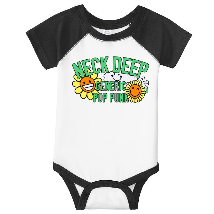Neck Deep Generic Pop Punk Infant Baby Jersey Bodysuit
