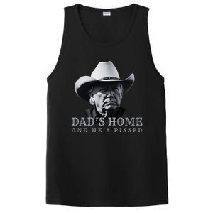 New DadS Home And HeS Pissed Dark Maga PosiCharge Competitor Tank