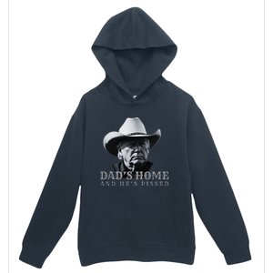 New DadS Home And HeS Pissed Dark Maga Urban Pullover Hoodie