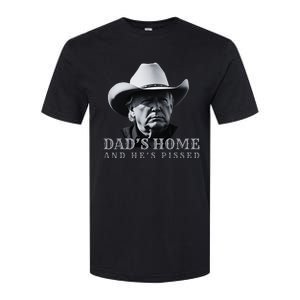 New DadS Home And HeS Pissed Dark Maga Softstyle CVC T-Shirt