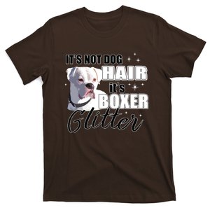 Not Dog Hair Its White Boxer Dog T-Shirt