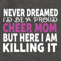 Never Dreamed I'd Be A Cheer Mom 'S Gift Vector Backpack