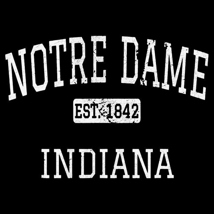 Notre Dame Indiana IN Vintage Backpack
