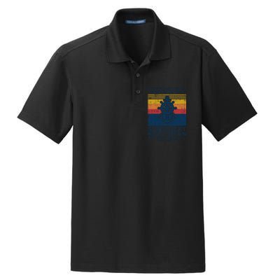 Never Dreamed Id Grow Up Boat Captain Funny Owner Dry Zone Grid Polo