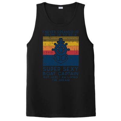 Never Dreamed Id Grow Up Boat Captain Funny Owner PosiCharge Competitor Tank