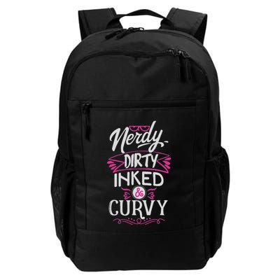 Nerdy Dirty Inked And Curvy Backpack