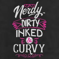 Nerdy Dirty Inked And Curvy 25L Jumbo Tote