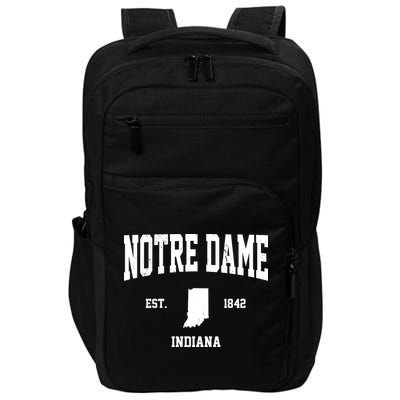 Notre Dame Indiana Est 1842 Impact Tech Backpack