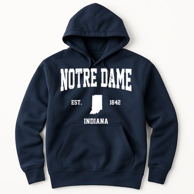 Notre Dame Indiana Est 1842 Hoodie