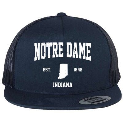 Notre Dame Indiana Est 1842 Flatbill Hat