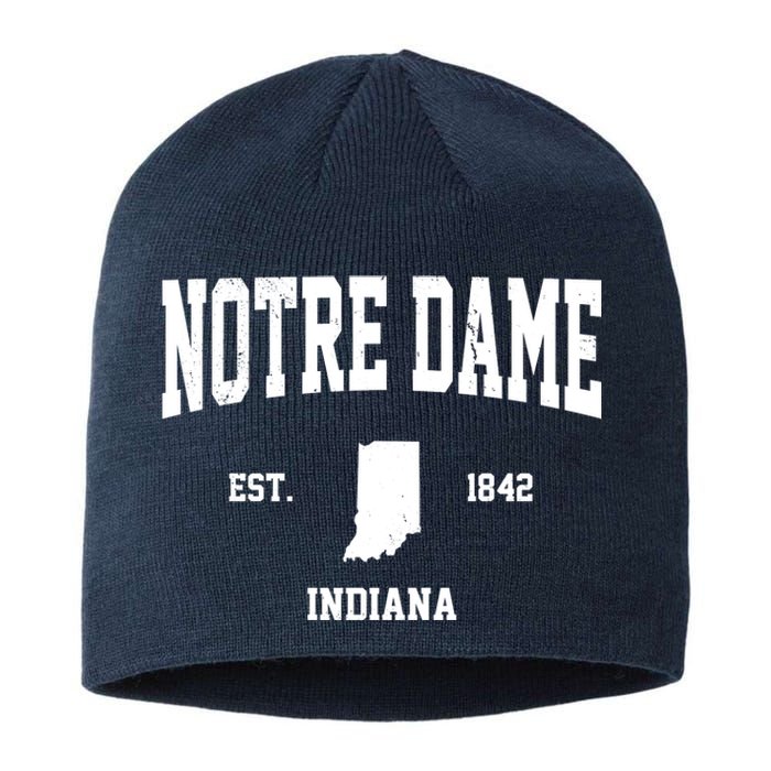 Notre Dame Indiana Est 1842 Sustainable Beanie