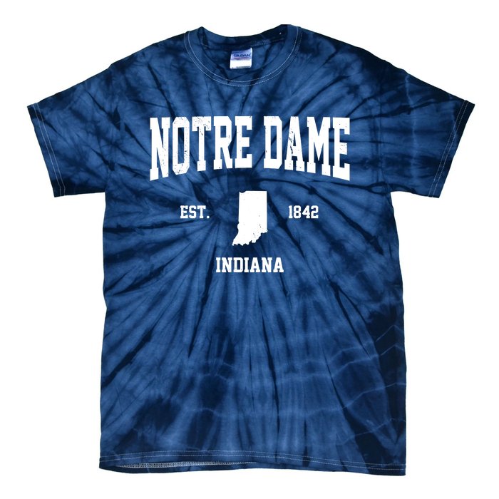 Notre Dame Indiana Est 1842 Tie-Dye T-Shirt