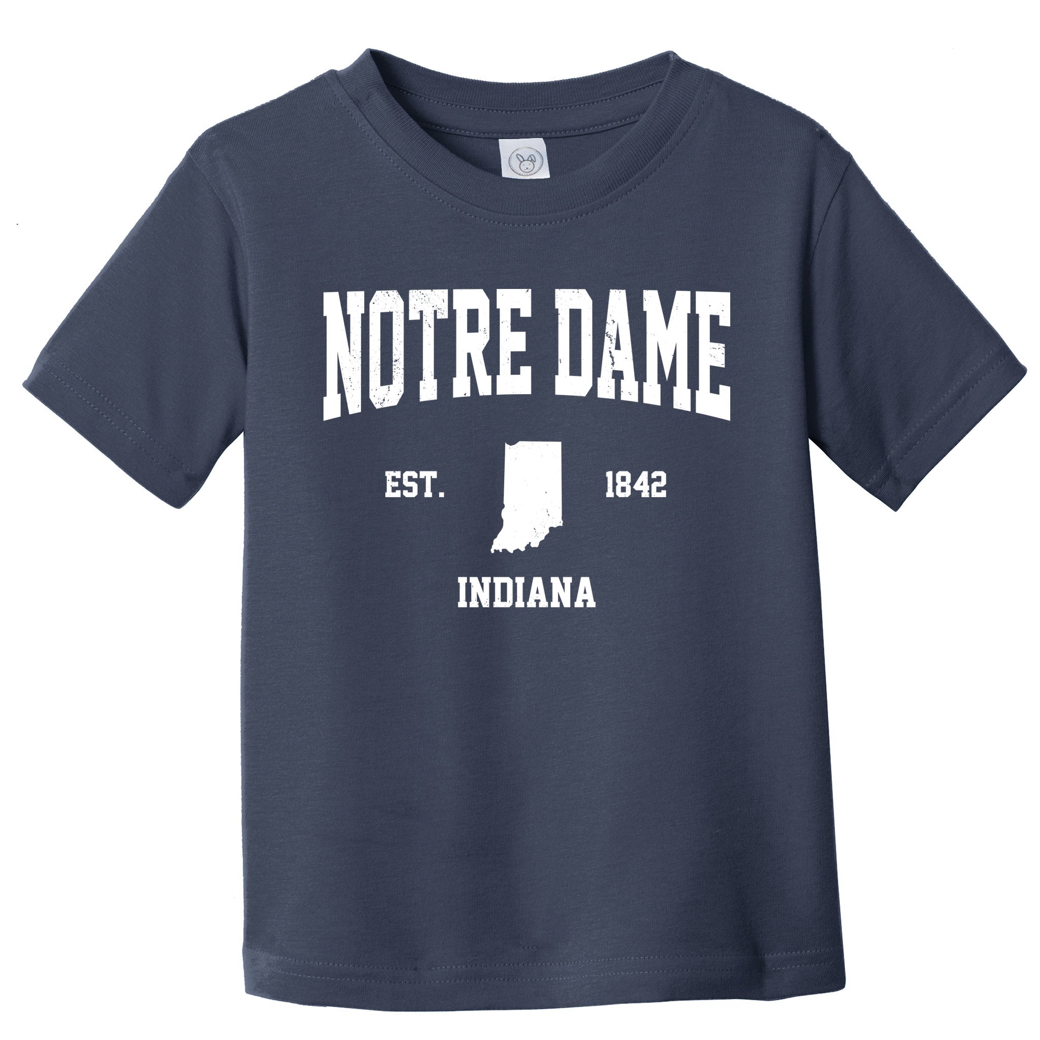 Notre Dame Indiana Est 1842 Toddler T-Shirt