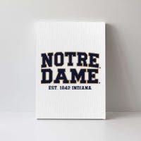 N.O.T.R.E D.A.M.E Indiana Est. 1842 Vintage Pride Apparel Canvas