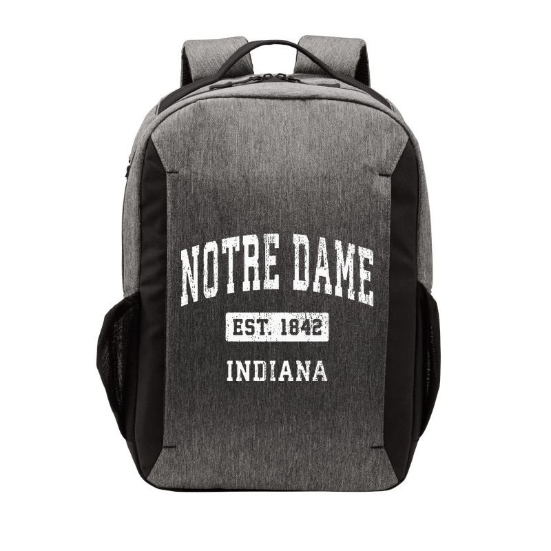 Notre Dame Indiana IN Vintage Athletic Navy Sports Vector Backpack