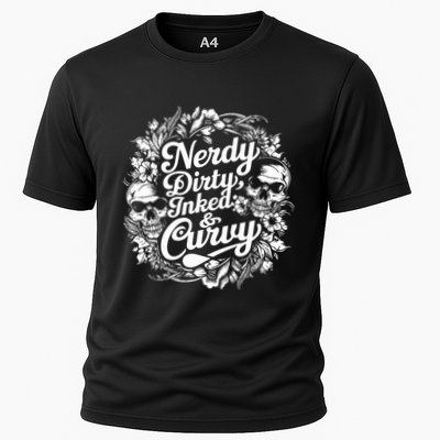 Nerdy Dirty Inked And Curvy Performance Shirt
