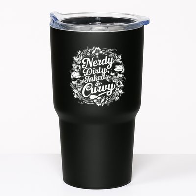 Nerdy Dirty Inked And Curvy Tumbler