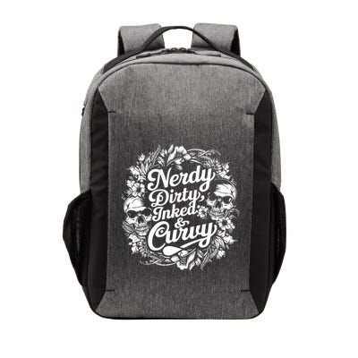Nerdy Dirty Inked And Curvy Vector Backpack