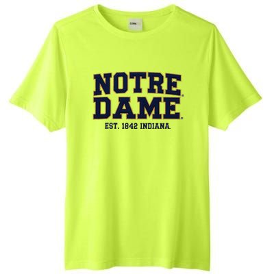 N.O.T.R.E D.A.M.E Indiana Est. 1842 Vintage Pride Apparel Tall Fusion ChromaSoft Performance T-Shirt