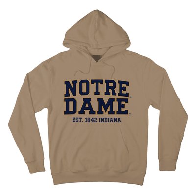 N.O.T.R.E D.A.M.E Indiana Est. 1842 Vintage Pride Apparel Hoodie