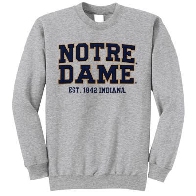 N.O.T.R.E D.A.M.E Indiana Est. 1842 Vintage Pride Apparel Sweatshirt