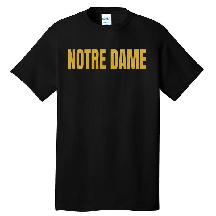 N.O.T.R.E D.A.M.E. Is A Cathedral In France Tall T-Shirt