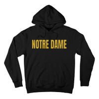 N.O.T.R.E D.A.M.E. Is A Cathedral In France Tall Hoodie