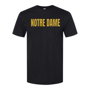 N.O.T.R.E D.A.M.E. Is A Cathedral In France Softstyle CVC T-Shirt