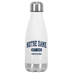 Not.Re Dame Indiana In Stainless Steel Insulated Water Bottle