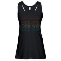 N.O.T.R.E Dame Indiana Vintage Retro Souvenir Ladies Essential Flowy Tank