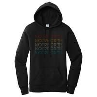 N.O.T.R.E Dame Indiana Vintage Retro Souvenir Women's Pullover Hoodie