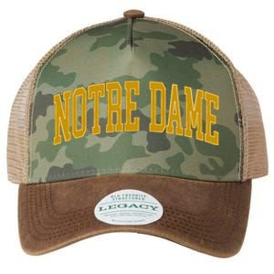 N.O.T.R.E D.A.M.E In Retro Legacy Tie Dye Trucker Hat