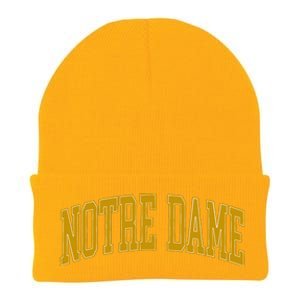 N.O.T.R.E D.A.M.E In Retro Knit Cap Winter Beanie