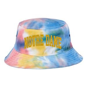 N.O.T.R.E D.A.M.E In Retro Tie Dye Newport Bucket Hat