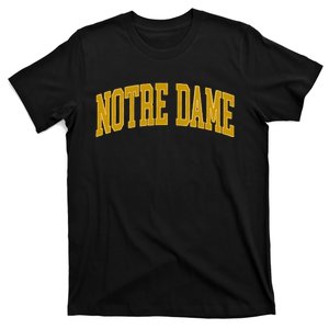 N.O.T.R.E D.A.M.E In Retro T-Shirt