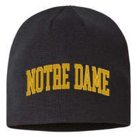 N.O.T.R.E D.A.M.E In Retro Sustainable Beanie