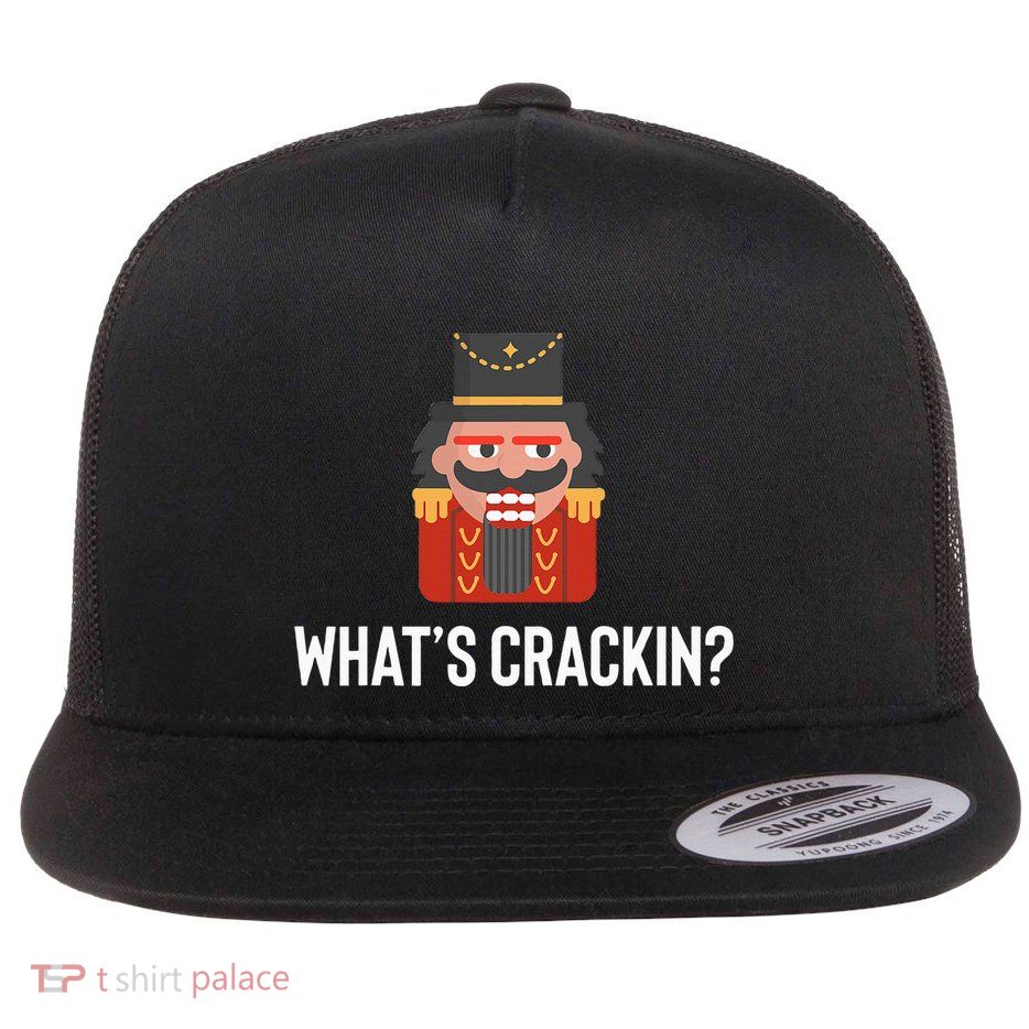 Nutcracker Dance Joke Russian Ballet Whats Crackin Flat Bill Trucker Hat