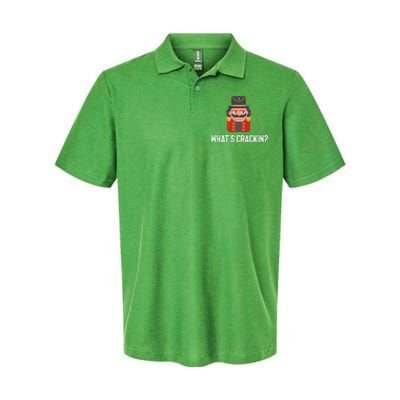 Nutcracker Dance Joke Russian Ballet Whats Crackin Softstyle Adult Sport Polo