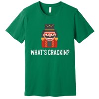 Nutcracker Dance Joke Russian Ballet Whats Crackin Premium T-Shirt