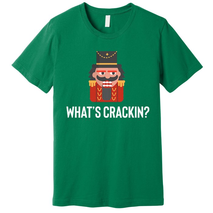 Nutcracker Dance Joke Russian Ballet Whats Crackin Premium T-Shirt