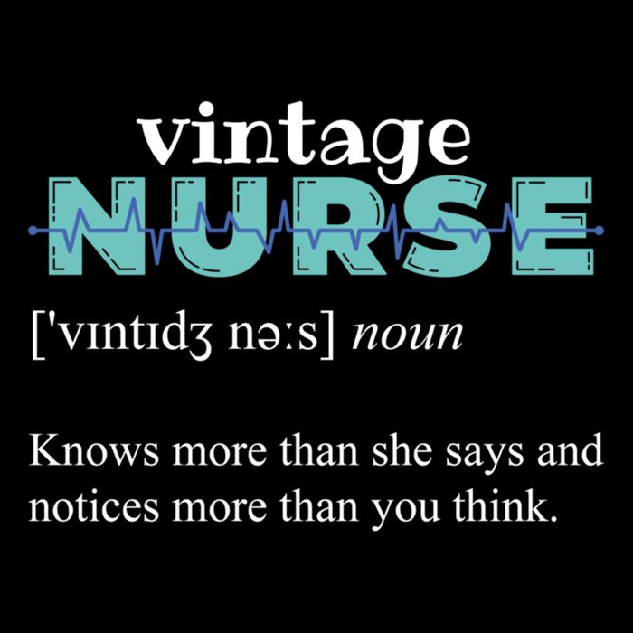 Nurse Definition Knows More Than She Says Funny Vintage Sweatshirt