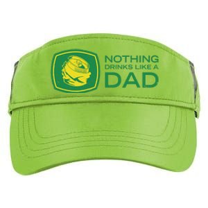 Nothing Drinks Like A Dad Adult Drive Performance Visor